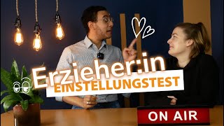 Erzieher  Einstellungstest  Alles was du wissen musst 2024 erzieher erzieherin [upl. by Rachaba]