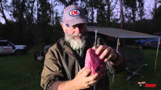 Spit Roast Beef  Roothy Bush Cooking [upl. by Clausen]