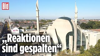 Erster MuezzinRuf aus ErdoganMoschee in Köln [upl. by Beattie900]