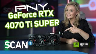 Supercharged Performance And Speed  PNY GeForce RTX 4070 Ti SUPER Graphics Card [upl. by Ardella]