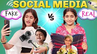 SOCIAL MEDIA vs REALITY  Family of Indian Influencers  MyMissAnand [upl. by Kong103]