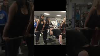 Eddie Hall Bench Presses 4 girls strongman eddiehall benchpress [upl. by Miguel685]