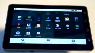 ViewSonic ViewPad 7 Android Tablet Quick Look [upl. by Murton]