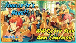 Enstars EN Server WWYS5th Anniversary Campaign Is Here [upl. by Woodie]