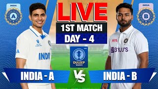 🔴Live Team A vs Team B 1st Match Day 4  Duleep Trophy 2024  Live Cricket Score amp Commentary [upl. by Patterson910]