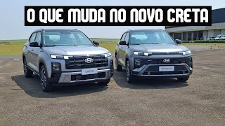 HYUNDAI CRETA 2025 NOVO DESIGN NOVO MOTOR TURBO E MAIS [upl. by Doraj664]