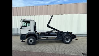 MAN TGM 18320 4x4 BB Zusatzhydraulik [upl. by Ambert]