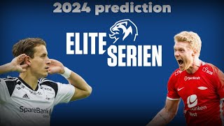 Min Eliteserien 2024 Tabell Prediction🔥 [upl. by Sheply]