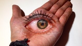 3D Eye Drawing in Hand [upl. by Eta]