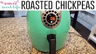 Roasted Chickpeas Recipe  Easy  Healthy Air Fryer Snack [upl. by Ignacio]