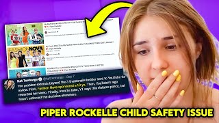 Piper Rockelle Child Safety Issue [upl. by Eceinej]