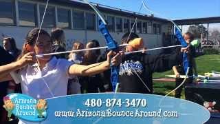 Archery Game Rental Phoenix Brave Party Ideas Arizona  Archery Games [upl. by Molly483]