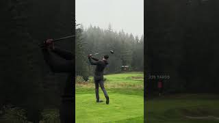 Chippy driver from 235 yards 🌧️ golf [upl. by Yentruoc]