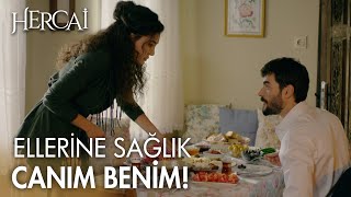 Reyyan ve Miran ağız tadıyla kahvaltılarını yapıyor  Hercai 47 Bölüm [upl. by Ecnesse]