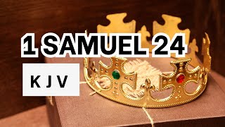 1 Samuel 24  David Spares Saul’s Life  KJV Audio Bible  Words  No music [upl. by Scheck720]