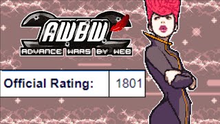 Advance Wars Player Reaches INSANE 1800 Rating [upl. by Riki54]