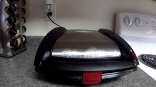 Johnsonville Sizzling Sausage Grill  Product review [upl. by Yemiaj]