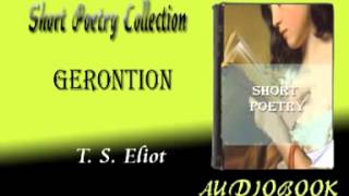 Gerontion T S Eliot Audiobook Short Poetry [upl. by Calder]