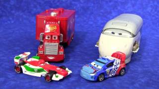 Disney Pixar Cars 2  More Quick Changers Race Toy Cars by Mattel [upl. by Ailima864]