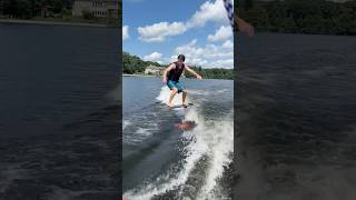 Foilboarding behind mastercraft maricraft [upl. by Pontus]