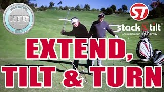 Stack amp Tilt  Extend Tilt amp Turn  Golf Tips  Lesson 34 [upl. by Manwell]