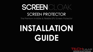 TECHGEAR ScreenCloak Screen Protector Installation Guide  Apple Watch 8 [upl. by Keldah]