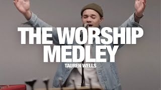 TAUREN WELLS ft Davies  The Worship Medley Reckless Love O Come to the Altar Great Are You Lord [upl. by Alessandro]