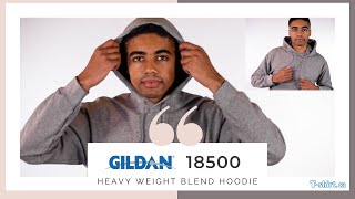 Gildan 18500 Heavy Weight Blend Hoodie  Tshirtca [upl. by Aicirtel]