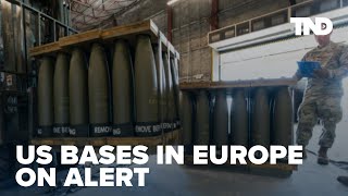 US military bases in Europe issue new alert FPCON Charlie [upl. by Roseann895]