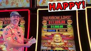 WOW HAPPY SHOWS US SOMETHING PROSPEROUS LETS GET IT slots games casino gaming [upl. by Sedinoel155]