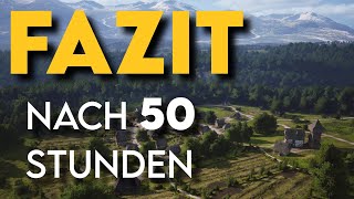 Manor Lords  mein Fazit nach 50 Spielstunden im Early Access [upl. by Haem]