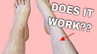 Which hair removal cream works best one on each leg [upl. by Seedman]