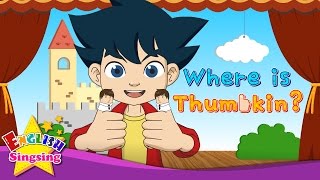 Where is Thumbkin  Nursery Rhymes  Popular Rhymes  English Song For Kids  Finger Song [upl. by Etoile]