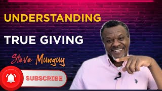 UNDERSTANDING TRUE GIVING Why business people should give [upl. by Akenat]