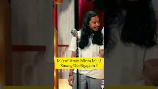 Maruf Amin Minta Maaf  Emang Dia Ngapain  standupcomedy comedy lucu laugh closethedoor [upl. by Lattimer]