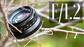 Small amp Fast 7artisans 35mm F12 Lens Overview [upl. by Persas]