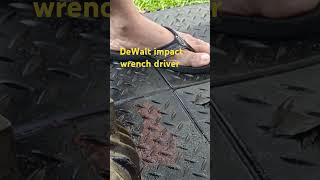 DeWalt impact wrench driver automobile dewalttools [upl. by Philender]