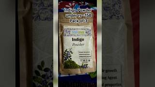 Indigo powder pack of3 under158skincare beauty youtuber [upl. by O'Shee]