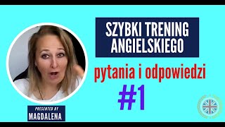 Szybki Trening Angielskiego A1A2  Pytania I Odpowiedzi  meeting 1 [upl. by Ajile767]