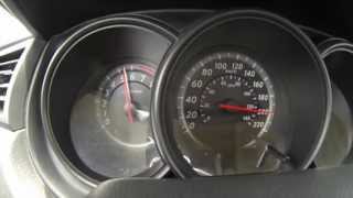 Nissan TIIDA Acceleration 0200 Kmh [upl. by Freedman]