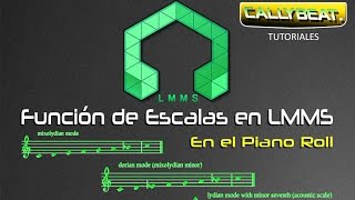 Escalas Musicales en Piano roll de LMMS [upl. by Temp]