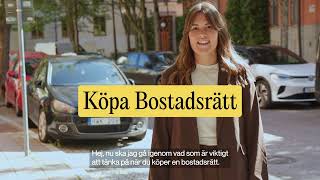 Köpa Bostadsrätt – viktigt att tänka på [upl. by Yetty]