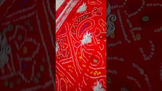 short videoviral short Rajasthani odana machine working design embroidery Rajasthani pila [upl. by Nbi]