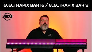 ADJ ElectraPix Bar 16 amp ElectraPix Bar 8 Features Video [upl. by Adnilrem966]