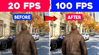 ✅ How To Fix Lag In GTA 4 1GB RAM Optimize GTA 4 For Low End PC 😍 [upl. by Harim]