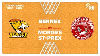 U16 National  Day 2 BERNEX vs MORGES [upl. by Akapol]