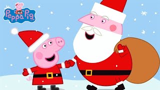 Peppa Pig Full Episodes üéÑ Santa‚Äôs Visit üéÑ Cartoons for Children [upl. by Jelsma]