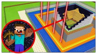 NOOB HA COSTRUITO LA CASA PIÙ SICURA DI MINECRAFT ITA [upl. by Elon787]