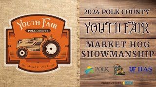 2024 Youth Fair Market Hog Showmanship [upl. by Htiderem595]