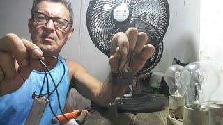 Super dica  Posso colocar dois capacitores no meu ventilador [upl. by Ahseyt]